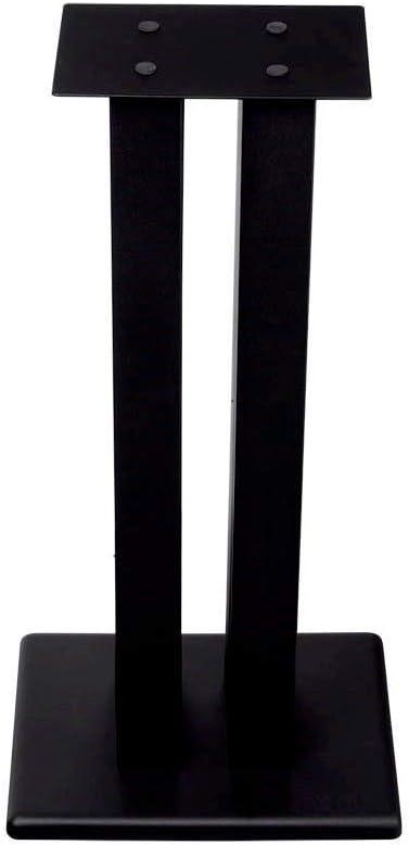 imageMonolith 24 Inch Speaker Stand Each Supports 75 lbs Adjustable Spikes Compatible With Bose Polk Sony Yamaha Pioneer and others Black28 Inch