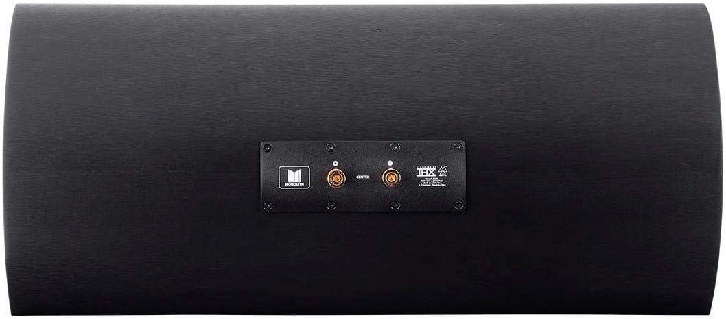 imageMonolith THX365T THX Ultra Certified Dolby Atmos Enabled MiniTower Speaker two 65quot woofers BlackSpeaker