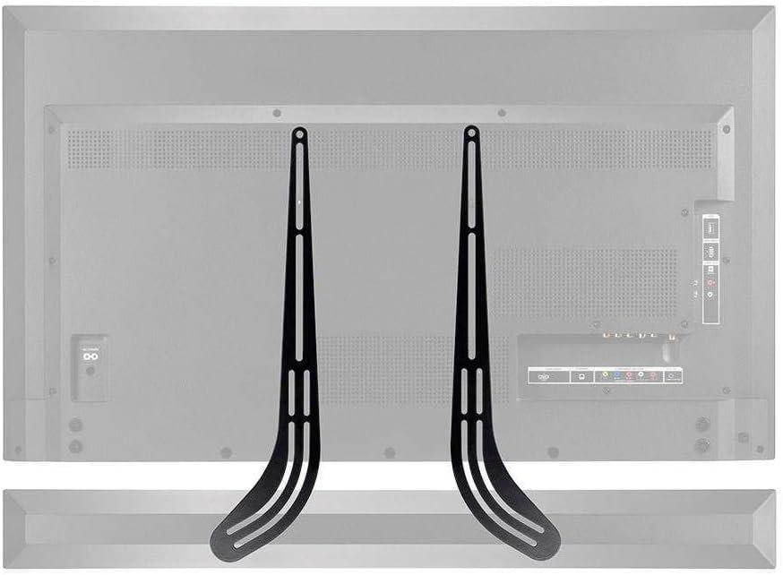 imageMonoprice 115265 Universal Soundbar Bracket 2334 5534 Black 22 x 17 x 722 x 17 x 7