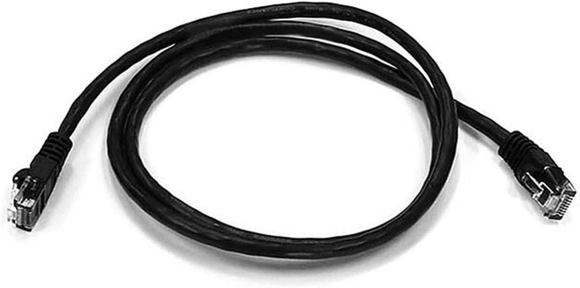 imageMonoprice 05FT 24AWG Cat6 550MHz UTP Ethernet Bare Copper Network Cable BlackBlack