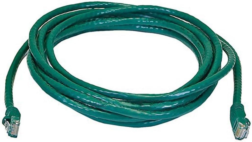 imageMonoprice 05FT 24AWG Cat6 550MHz UTP Ethernet Bare Copper Network Cable BlackGreen
