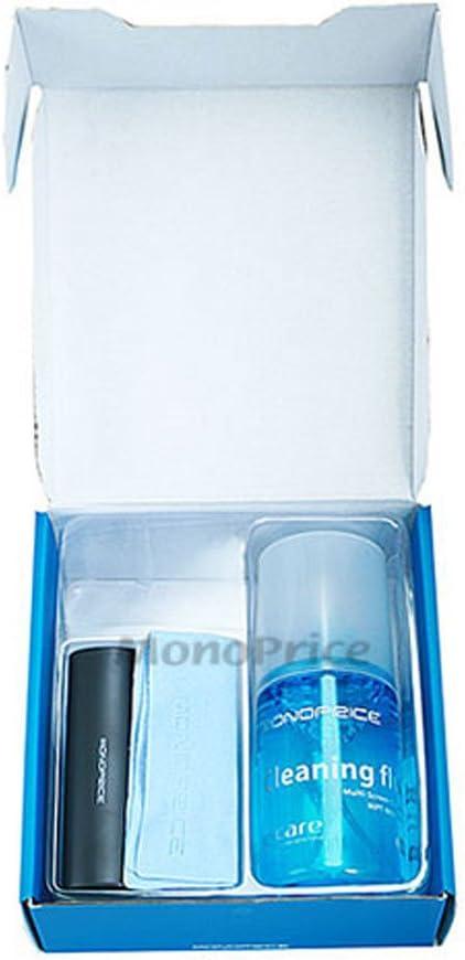 imageMonoprice 105176 Universal Screen Cleaner Large Bottle Blister Pack for LCD and Plasma TV all iPad iPhone Galaxy Tab and Smartphones200ml Blister Pack Blue200ml Large Bottle Brush