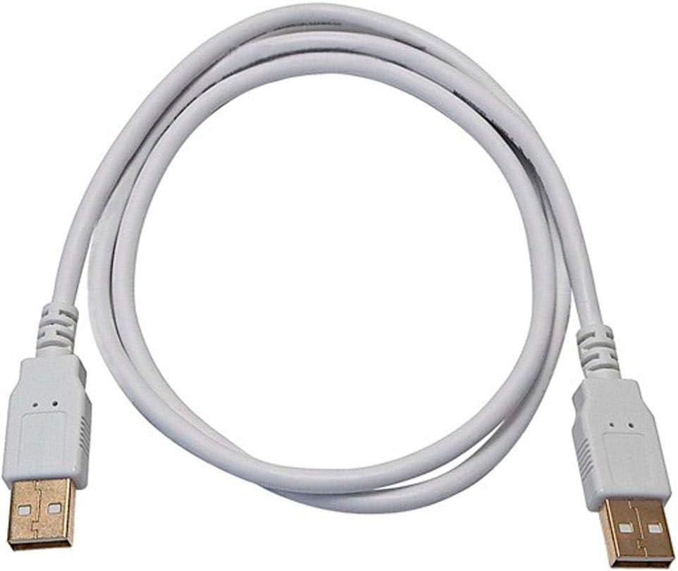 imageMonoprice 105442 3ft USB 20 A Male to A Male 2824AWG Cable Gold Plated Black for Data Transfer Hard Drive Enclosures Printers Modems Cameras and MoreWhite