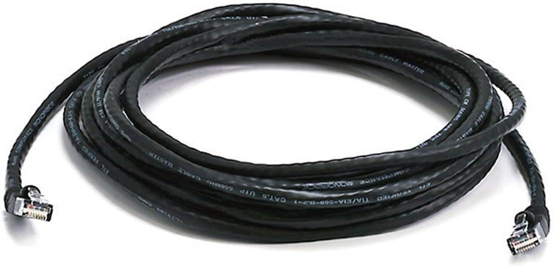imageMonoprice 10FT 24AWG Cat5e 350MHz UTP Ethernet Bare Copper Network Cable GrayBlack