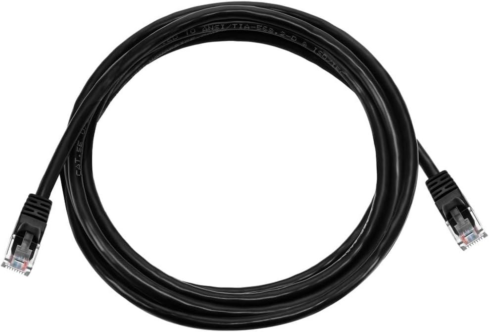 imageMonoprice 10FT 24AWG Cat5e 350MHz UTP Ethernet Bare Copper Network Cable GrayBlack