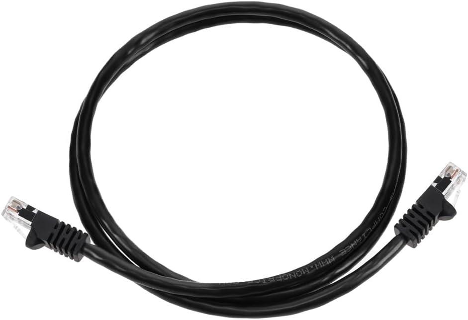 imageMonoprice 10FT 24AWG Cat5e 350MHz UTP Ethernet Bare Copper Network Cable GrayBlack