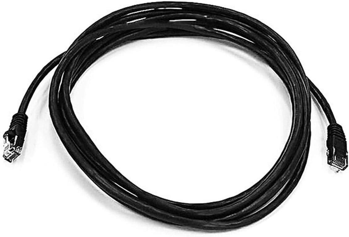 imageMonoprice 10FT 24AWG Cat5e 350MHz UTP Ethernet Bare Copper Network Cable GrayBlack