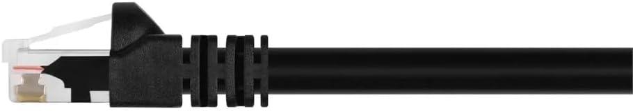 imageMonoprice 10FT 24AWG Cat5e 350MHz UTP Ethernet Bare Copper Network Cable GrayBlack