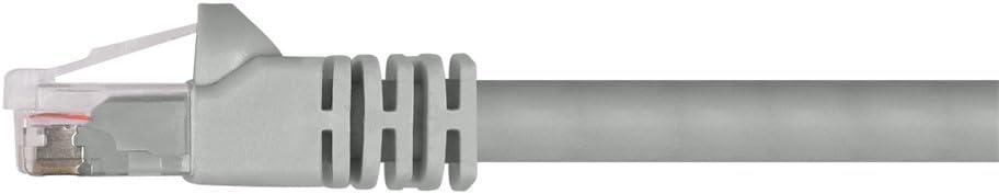 imageMonoprice 10FT 24AWG Cat5e 350MHz UTP Ethernet Bare Copper Network Cable GrayGray