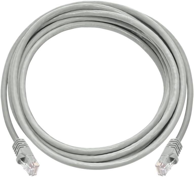 imageMonoprice 10FT 24AWG Cat5e 350MHz UTP Ethernet Bare Copper Network Cable GrayGray