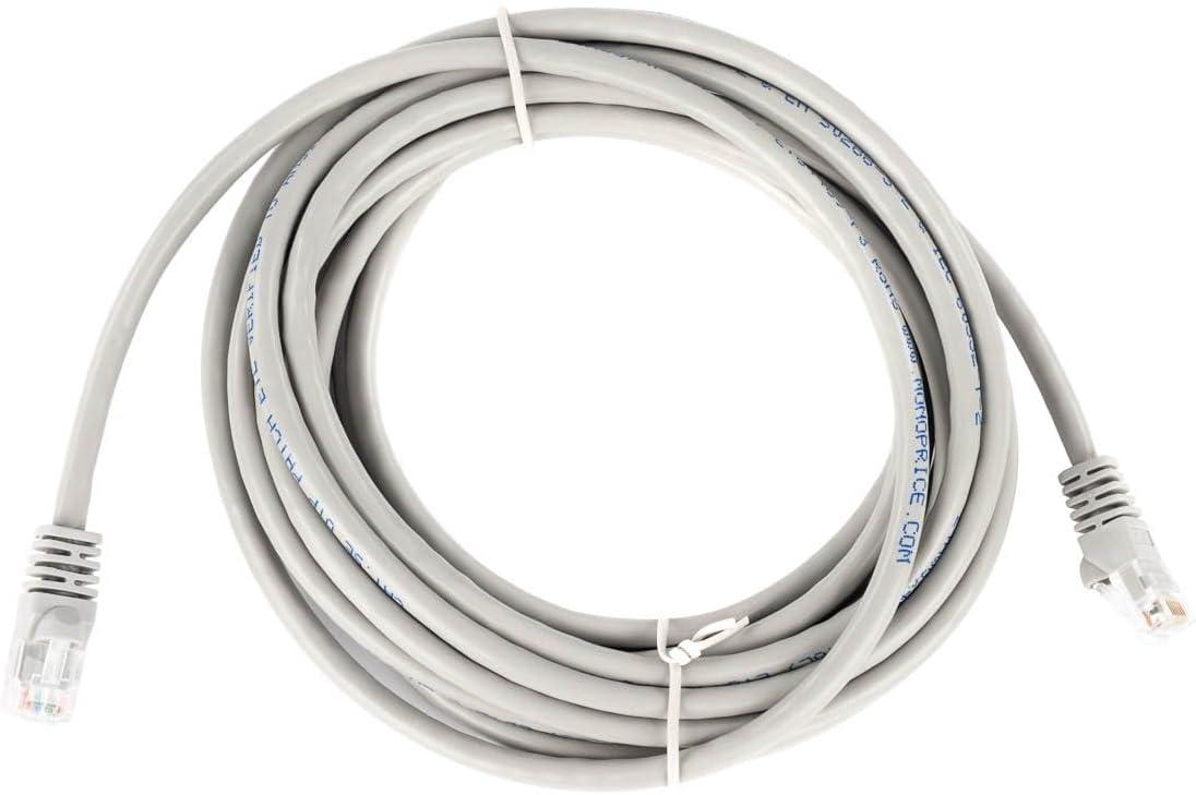 imageMonoprice 10FT 24AWG Cat5e 350MHz UTP Ethernet Bare Copper Network Cable GrayGray