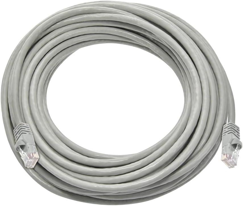 imageMonoprice 10FT 24AWG Cat5e 350MHz UTP Ethernet Bare Copper Network Cable GrayGray
