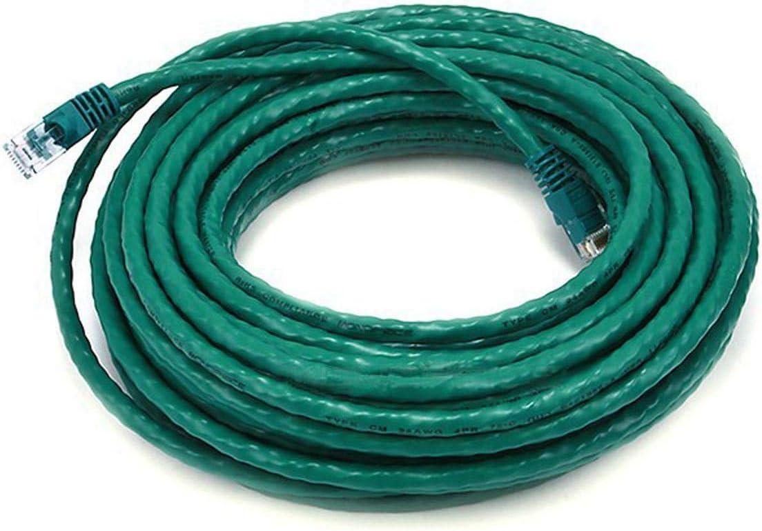 imageMonoprice 10FT 24AWG Cat5e 350MHz UTP Ethernet Bare Copper Network Cable GrayGreen