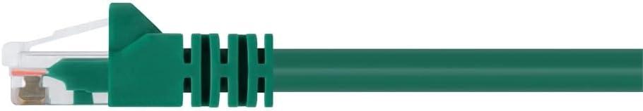 imageMonoprice 10FT 24AWG Cat5e 350MHz UTP Ethernet Bare Copper Network Cable GrayGreen