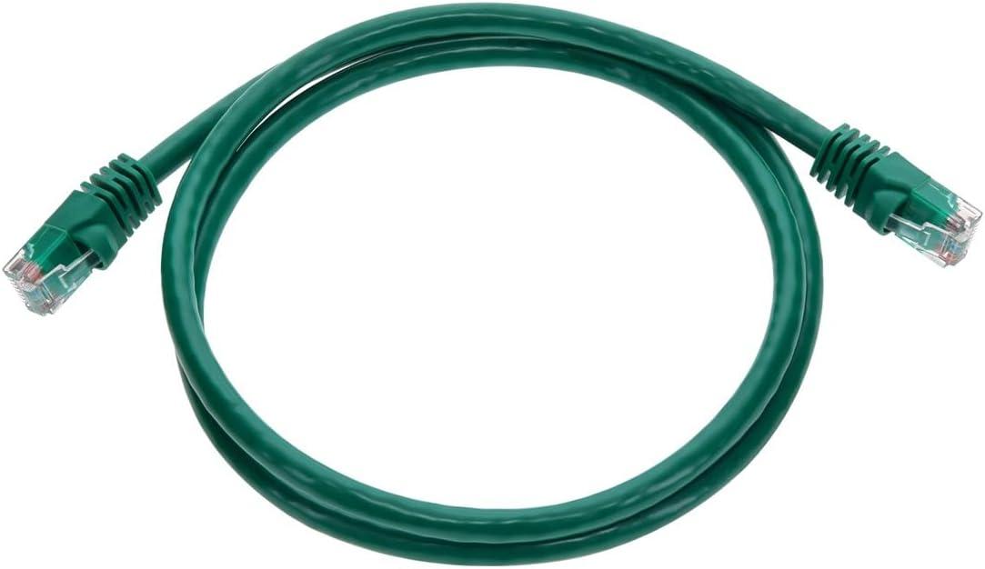 imageMonoprice 10FT 24AWG Cat5e 350MHz UTP Ethernet Bare Copper Network Cable GrayGreen