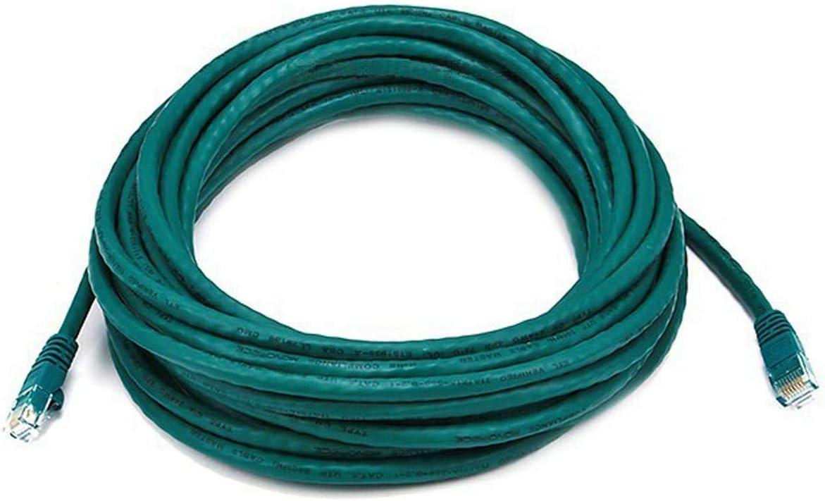 imageMonoprice 1FT 24AWG Cat5e 350MHz UTP Ethernet Bare Copper Network Cable YellowGreen