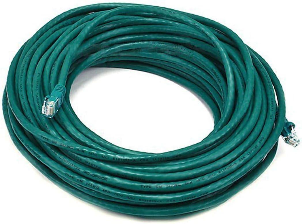 imageMonoprice 1FT 24AWG Cat5e 350MHz UTP Ethernet Bare Copper Network Cable YellowGreen