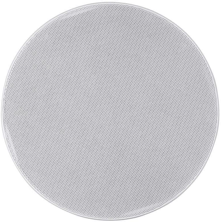 imageMonoprice 2Way Carbon Fiber InCeiling Speakers 8Inch With 15 Degree Angled Drivers Pair Black Alpha Series65 Inch