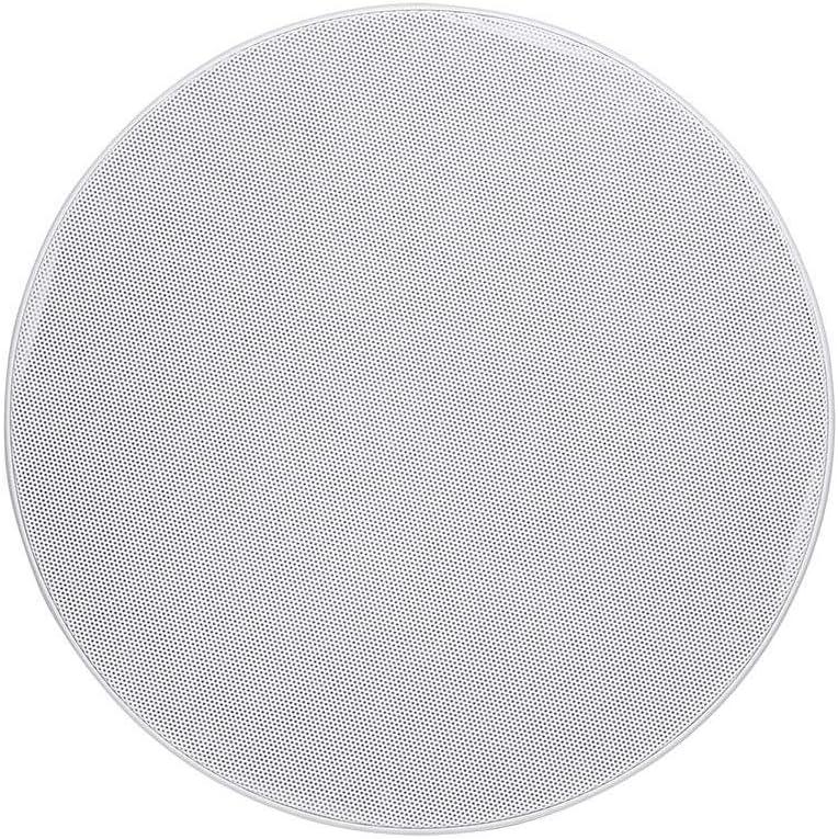 imageMonoprice 2Way Carbon Fiber InCeiling Speakers 8Inch With 15 Degree Angled Drivers Pair Black Alpha Series8 Inch