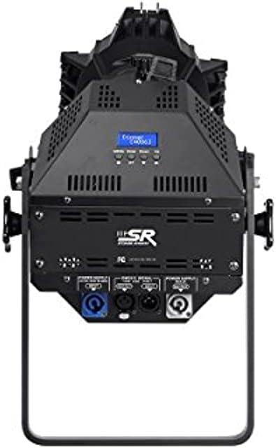 imageMonoprice COB LED Ellipsoidal White 200Watt 3200K 19 Degree With Gobo Holder 3Channel DMX Control Stage Right Series26 Degrees