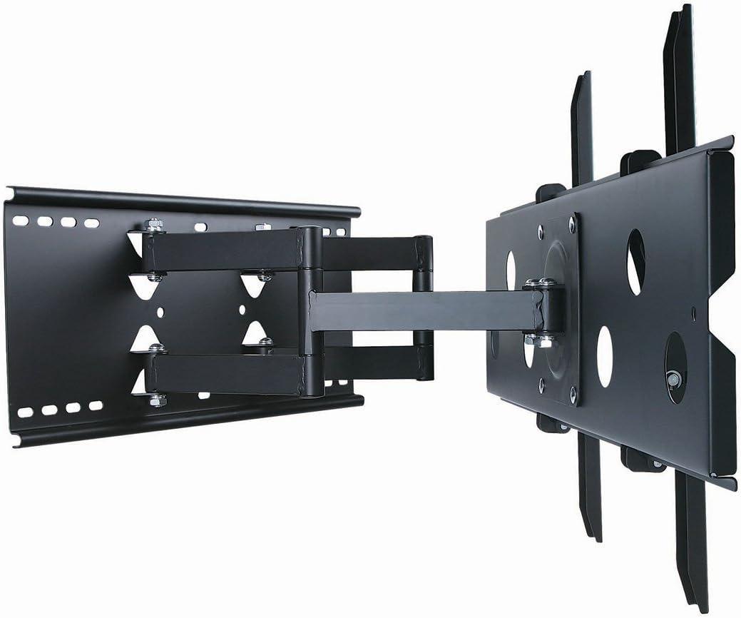 imageMonoprice Commercial Full Motion TV Wall Mount Bracket for 32quot to 60quot TVs up to 175lbs Max VESA 750x450 Heavy Duty Works with Concrete and Brick