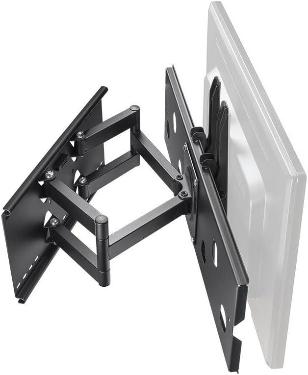 imageMonoprice Commercial Full Motion TV Wall Mount Bracket for 32quot to 60quot TVs up to 175lbs Max VESA 750x450 Heavy Duty Works with Concrete and Brick