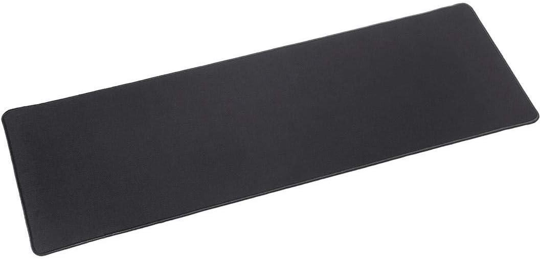 imageMonoprice Extra Wide Keyboard ampamp Mouse Pad NonSlip High Precision 36in x 12in 3mm Thick Black Workstream Collection