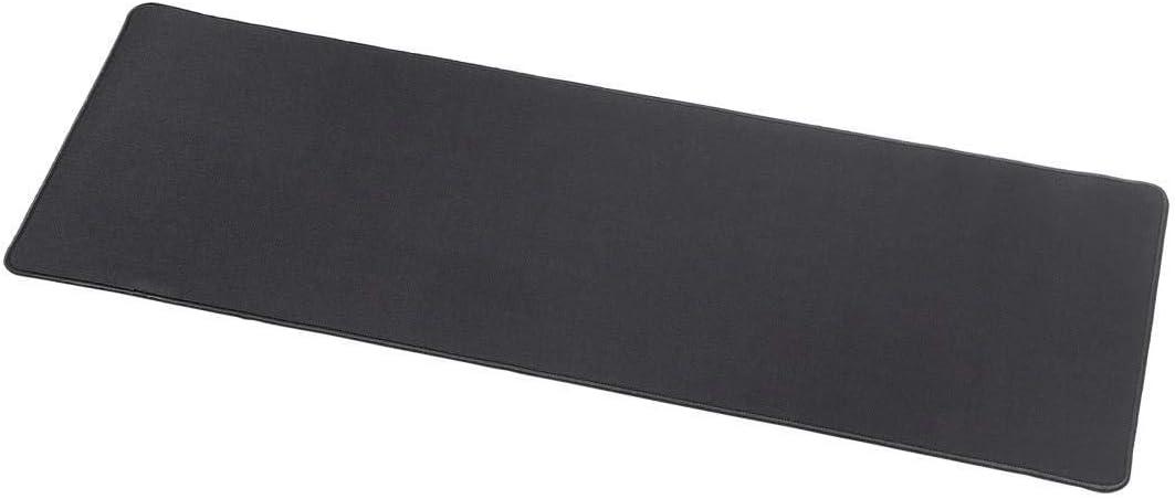 imageMonoprice Extra Wide Keyboard ampamp Mouse Pad NonSlip High Precision 36in x 12in 3mm Thick Black Workstream Collection