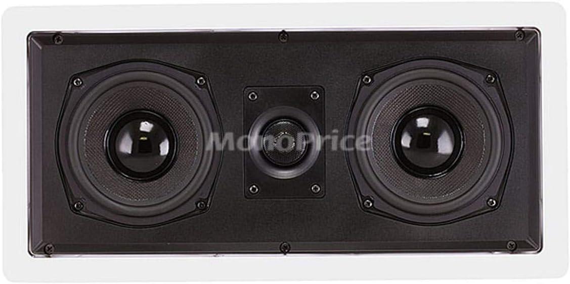 imageMonoprice Fiber InWall Speaker 10 Inch 300W Subwoofer Easy Installation And Paintable Grill Caliber SeriesCenter Channel