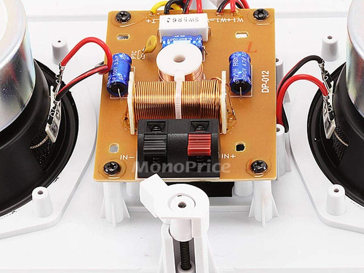 imageMonoprice Fiber InWall Speaker 10 Inch 300W Subwoofer Easy Installation And Paintable Grill Caliber SeriesCenter Channel