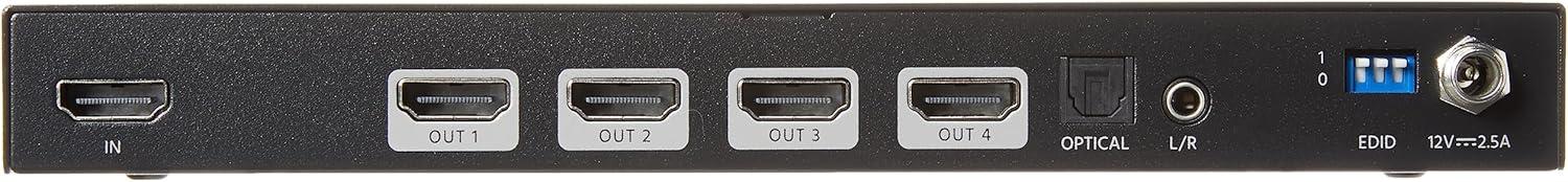 imageMonoprice Prosumer Class 2x1 HDMI Switch with Audio Extraction 8K60Hz 4K120Hz HDMI 21 HDCP 23 40Gbps IR Remote Control HDR10 for HDTV Xbox PS543 Fire TV Roku Blackbird Series