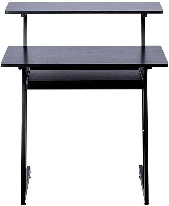 imageMonoprice Recording Studio Desk  with Raised Platform and Keyboard Tray Black  Stage Right