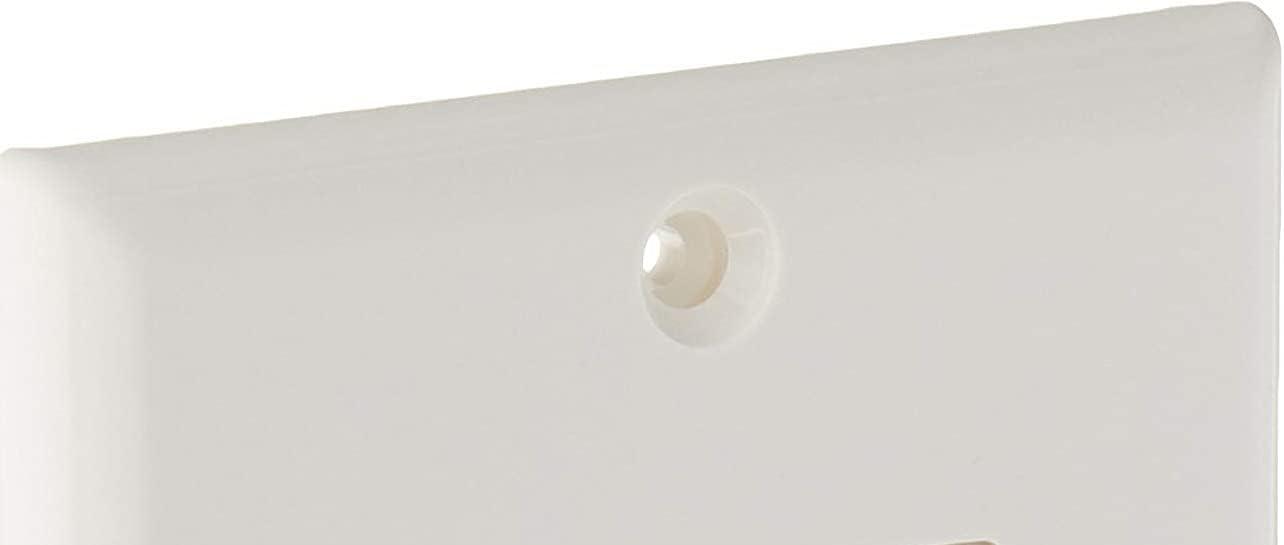 imageMoonrise Monoprice 103326 Banana Binding Post TwoPiece Inset Coupler Wall Plate for 4 Speakers White1 Speaker