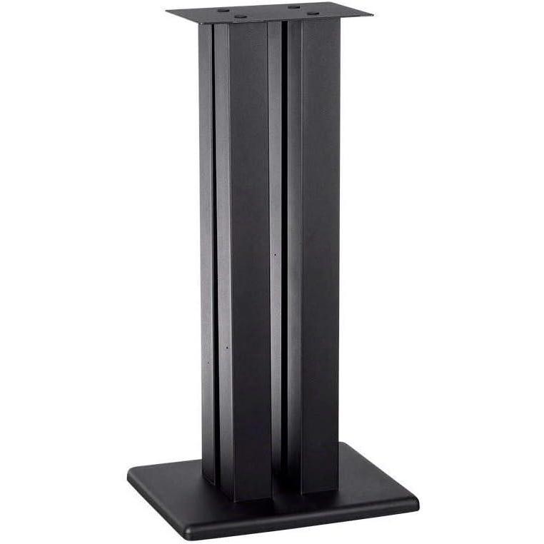 imageMonolith 24 Inch Speaker Stand Each  Supports 75 lbs Adjustable Spikes Compatible With Bose Polk Sony Yamaha Pioneer and others Black24 Inch