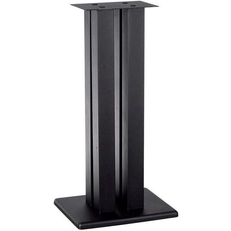 imageMonolith 24 Inch Speaker Stand Each  Supports 75 lbs Adjustable Spikes Compatible With Bose Polk Sony Yamaha Pioneer and others Black28 Inch