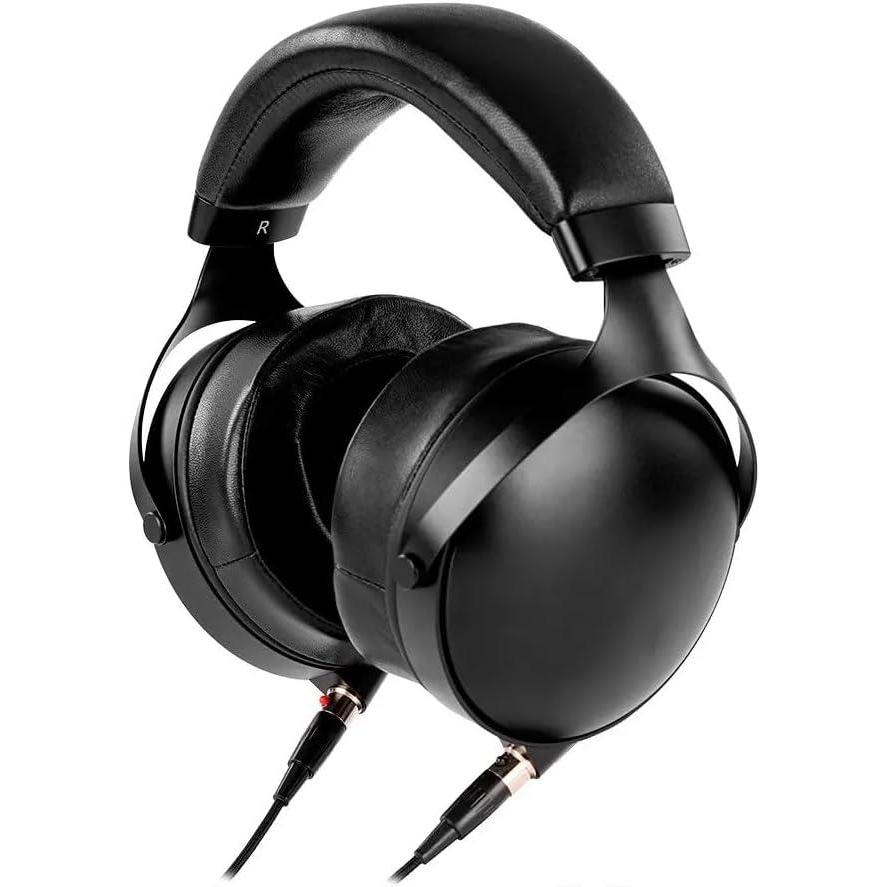 imageMonolith M1570C Over The Ear Closed Back Design Planar Headphones  106mm Drivers 60 Ohm Nominal Impedance Mini 4Pin XLR Headphone Connectors Comfort with Changeable Earpads 14 Inch Audio Plug