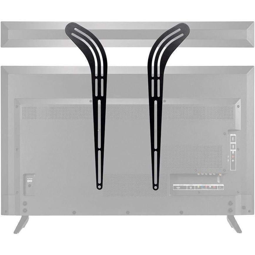 imageMonoprice  115265 Universal Soundbar Bracket 2334  5534 Black 22 x 17 x 722 x 17 x 7