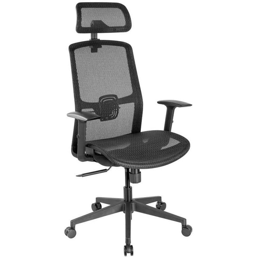 imageMonoprice 142762 Task and Office Chairs Black