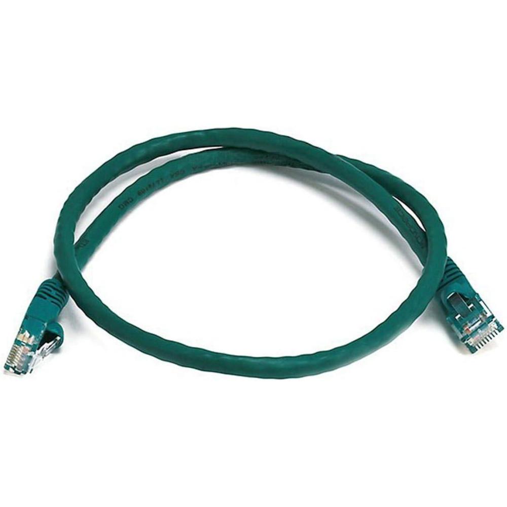 imageMonoprice 1FT 24AWG Cat5e 350MHz UTP Ethernet Bare Copper Network Cable YellowGreen