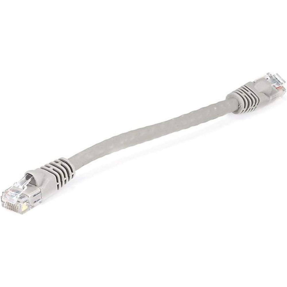 imageMonoprice 20FT 24AWG Cat5e 350MHz UTP Ethernet Bare Copper Network Cable  YellowGray