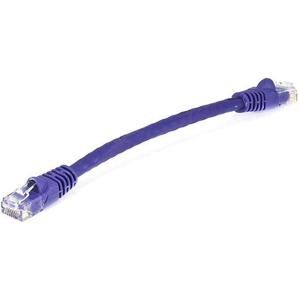 imageMonoprice 20FT 24AWG Cat5e 350MHz UTP Ethernet Bare Copper Network Cable  YellowPurple