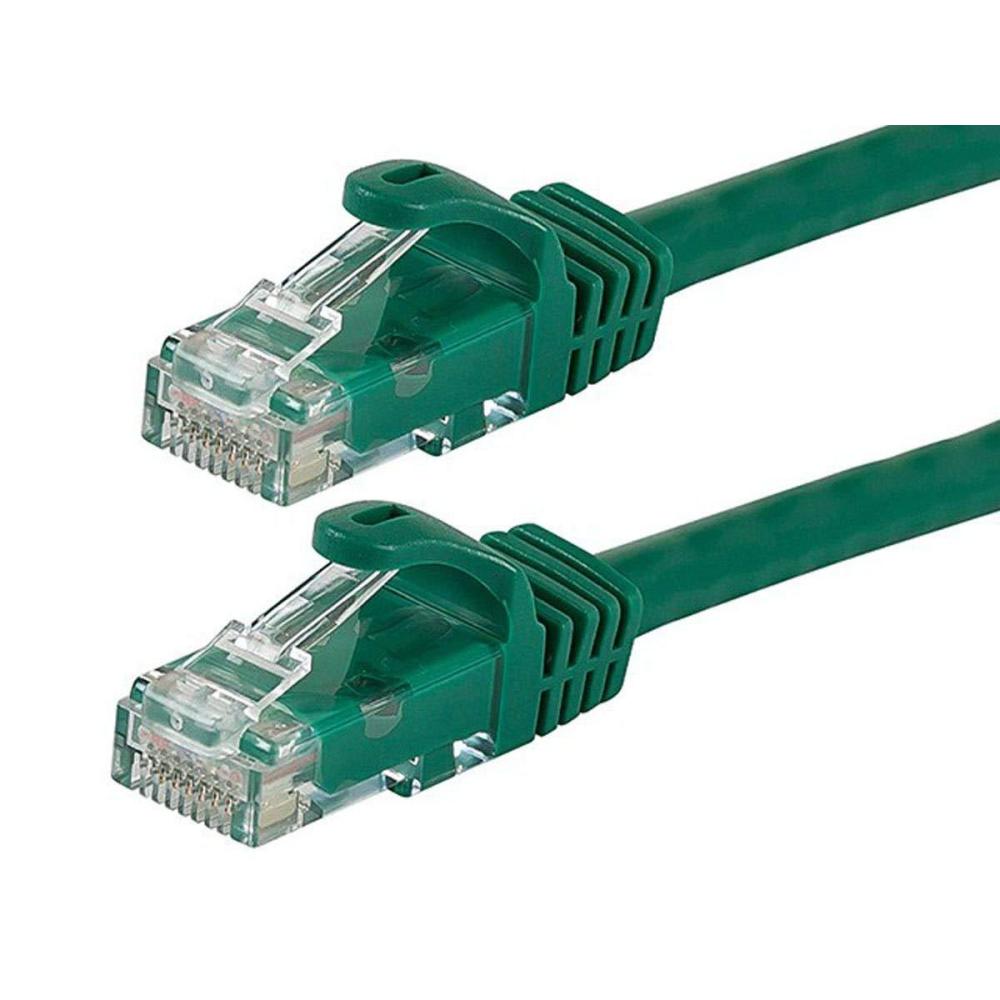 imageMonoprice Cat6 50ft Black Patch Cable UTP 24AWG 550MHz Pure Bare Copper Snagless RJ45 Flexboot Series Ethernet Cable Pack of 1Green
