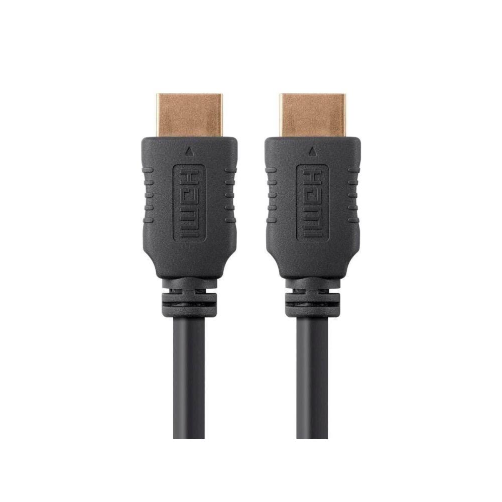 imageMonoprice High Speed HDMI Cable 4K60Hz HDR 18Gbps YUV 444 26AWG 20 Feet Black Select Series30 Feet 3 Pack