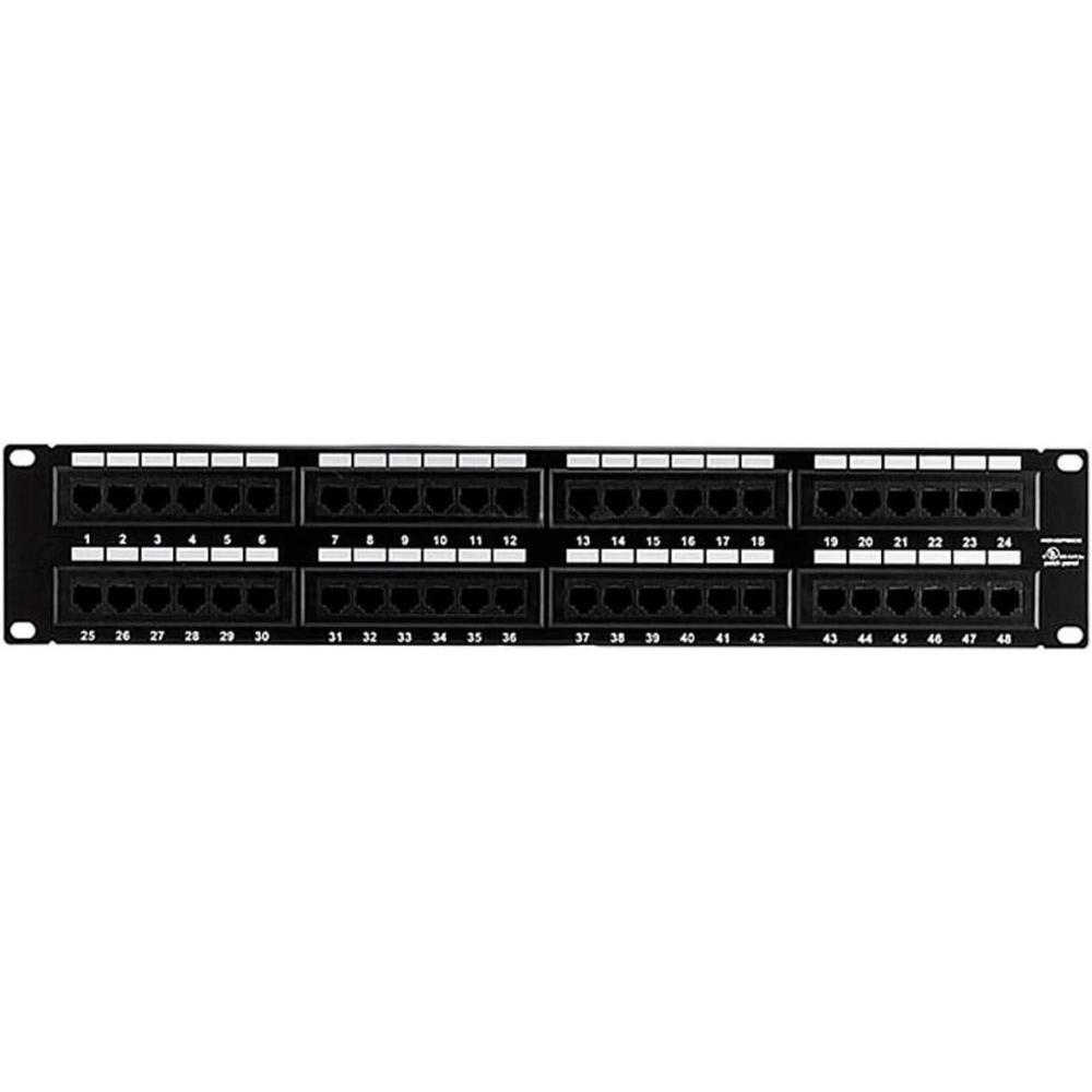 imageMonoprice Patch Panel 568AB Compatible2U