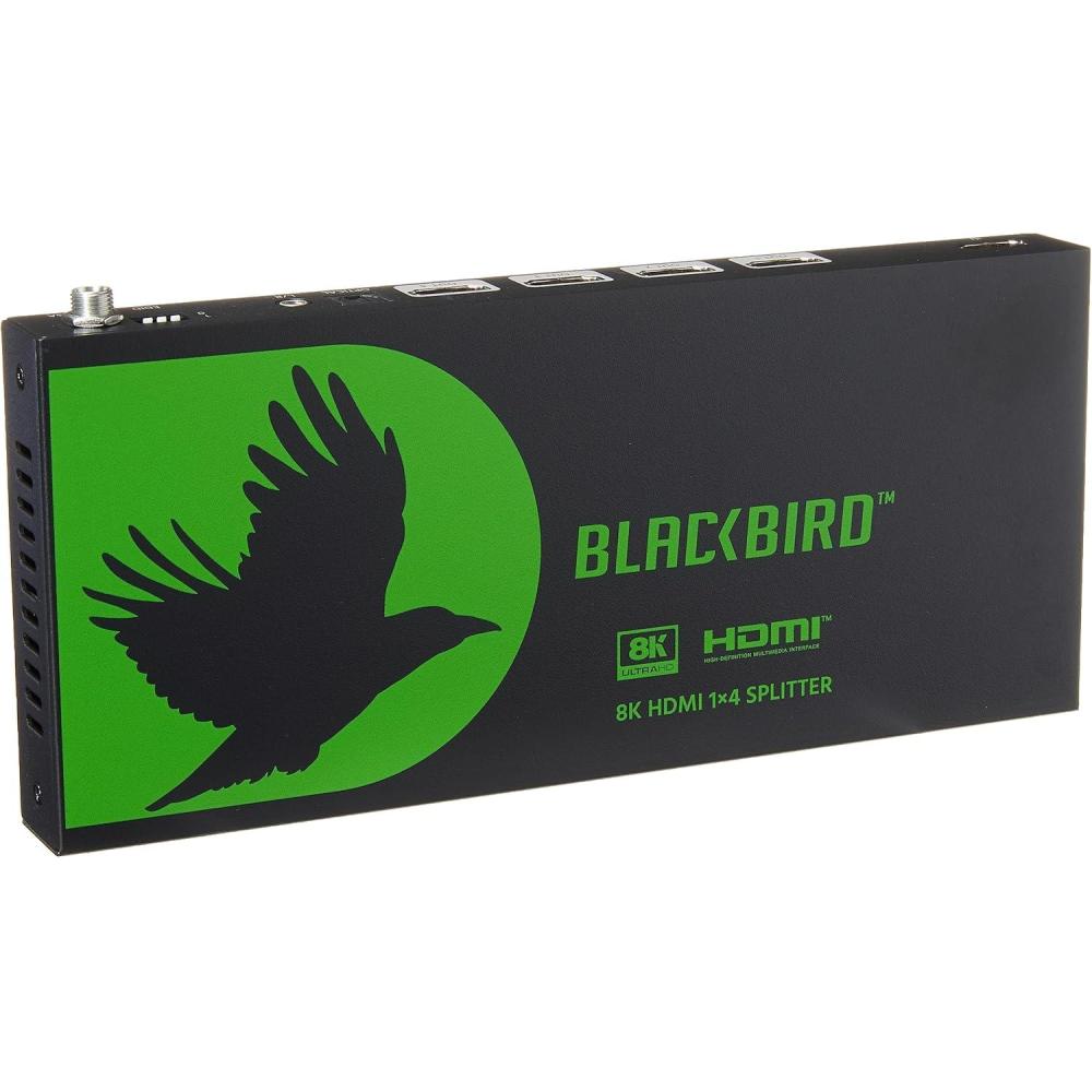 imageMonoprice Prosumer Class 2x1 HDMI Switch with Audio Extraction 8K60Hz 4K120Hz HDMI 21 HDCP 23 40Gbps IR Remote Control HDR10 for HDTV Xbox PS543 Fire TV Roku Blackbird Series