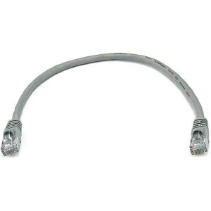 Monoprice 0.5FT 24AWG Cat6 550MHz UTP Ethernet Bare Copper Network Cable – Black(Gray)