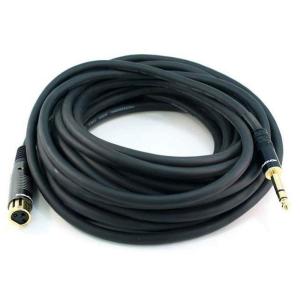 Monoprice 104768 3-Feet Premier Series XLR Female to 1/4-Inch TRS Male 16AWG Cable gold(35 Feet)