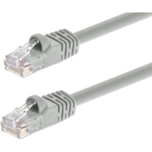 Monoprice 10FT 24AWG Cat5e 350MHz UTP Ethernet Bare Copper Network Cable – Gray(Gray)