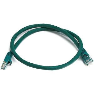Monoprice 1FT 24AWG Cat5e 350MHz UTP Ethernet Bare Copper Network Cable – Yellow(Green)