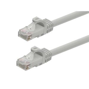 Monoprice Cat6 50ft Black Patch Cable UTP 24AWG 550MHz Pure Bare Copper Snagless RJ45 Flexboot Series Ethernet Cable- Pack of 1(gray)